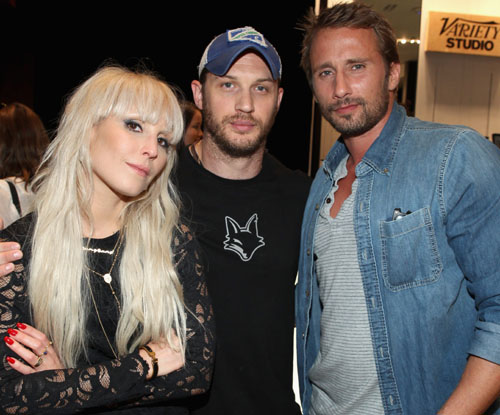 Noomi Rapace, Tom Hardy, and Matthias Schoenaerts