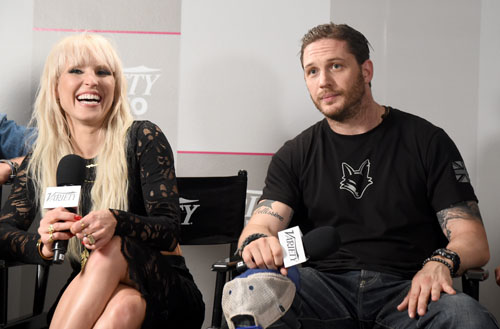 Noomi Rapace and Tom Hardy