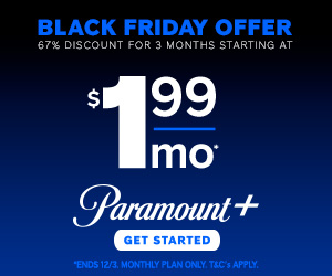 Paramount+ Black Friday 2023