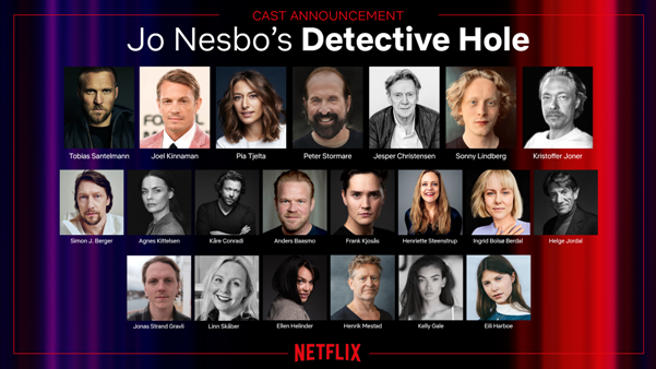 Jo Nesbo's Detective Hole full cast